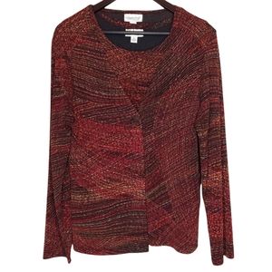 Coldwater Creek 2 Piece Cardigan and Tank Set M